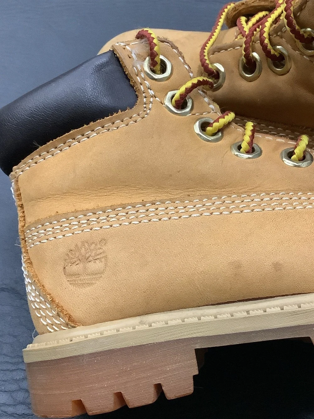 Timberland Kids Wheat/Tan Lace-Up Rugged Boots